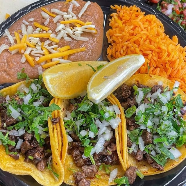 Tacos Combo Asada.