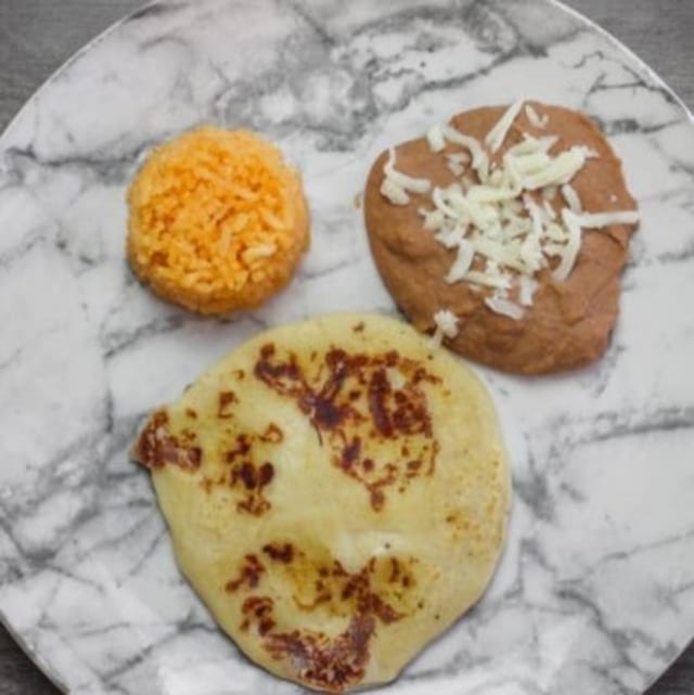Kid Cheese Pupusa.