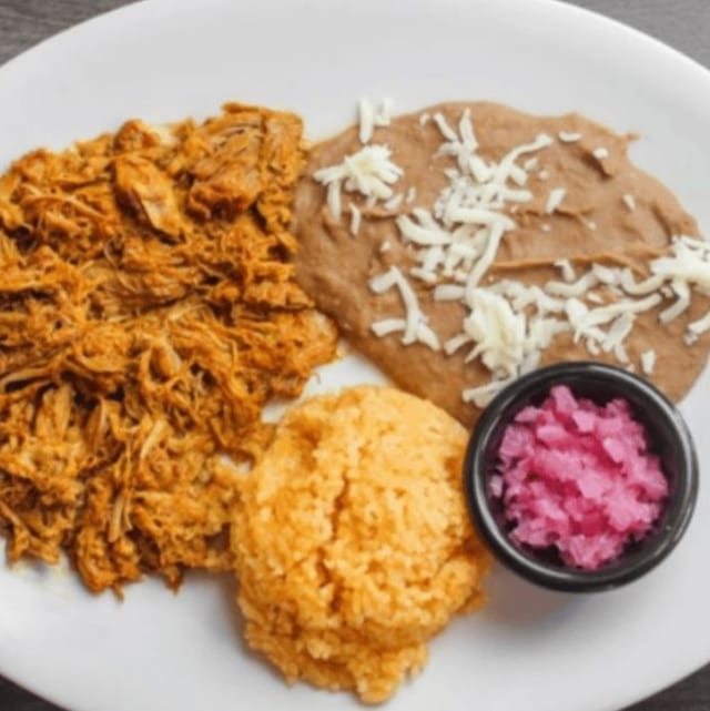 Plato De Cochinita Pibil.