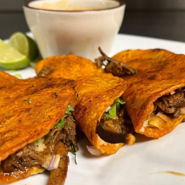 Birria Tacos.