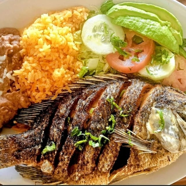 Fried Tilapia.